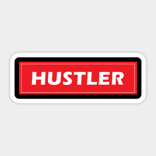 Hustler Sticker